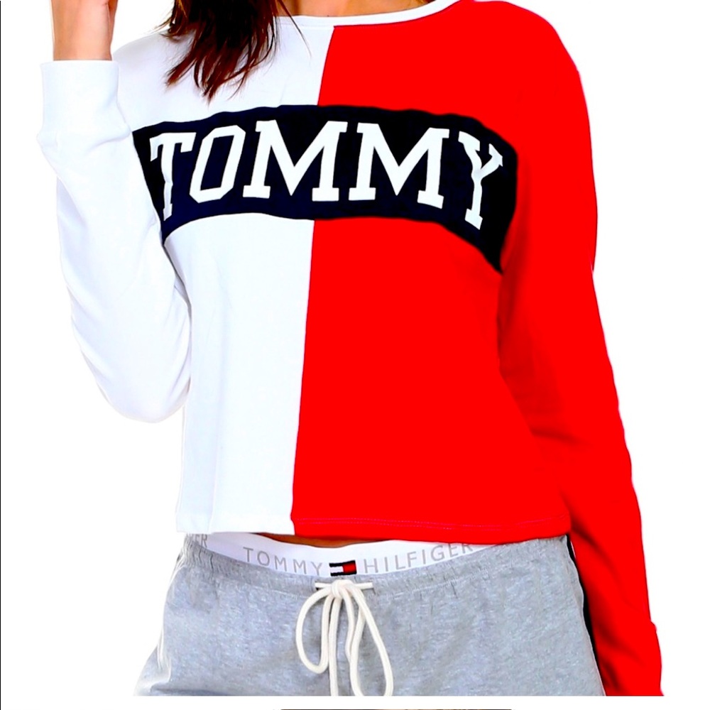 Tommy Hilfiger Color Block Top